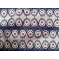 thumbnail image 4 of oneOone Cotton Poplin Fabric Peacock Feather Ikat Printed Craft Fabric BTY 42 Inch Wide, 4 of 4