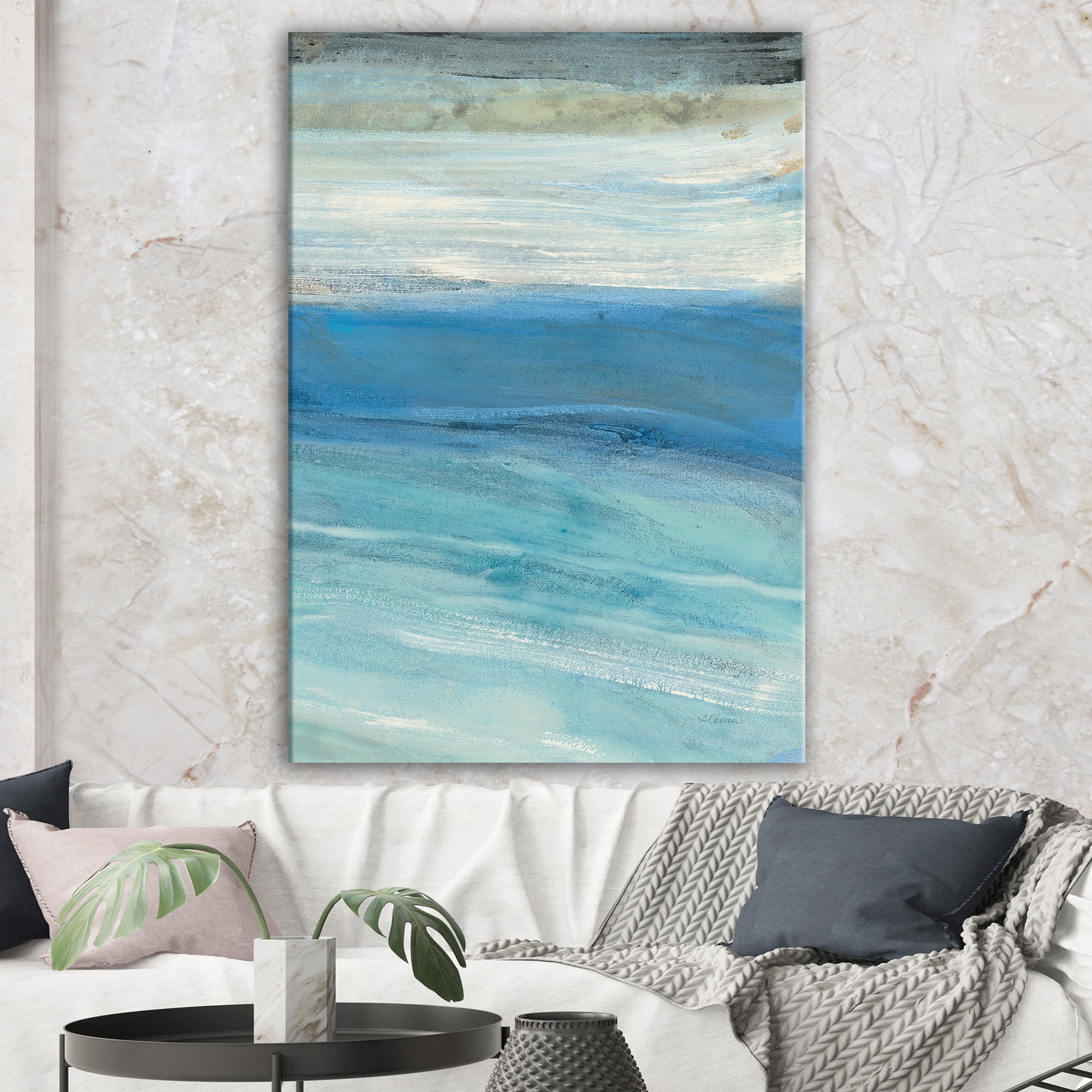Designart 'From the Shore IV' Nautical & Beach Canvas Art