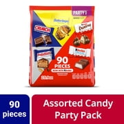Butterfinger, Kinder Bueno, CRUNCH, and Kinder Chocolate, Assorted Candy Variety Pack, Mini Candy Bars, 25.9 oz