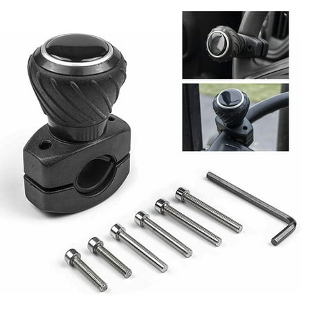 Paddsun Car Steering Wheel Spinner Knob Handle Ball Universal Deluxe Suicide Truck Power