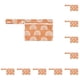 thumbnail image 1 of Bearachild Almohadilla sanitaria para mujer, bolsa de almacenamiento de tela impermeable, bolsa multifuncional de gran capacidad, organizador de Tipo 1 10piezas, 1 of 6