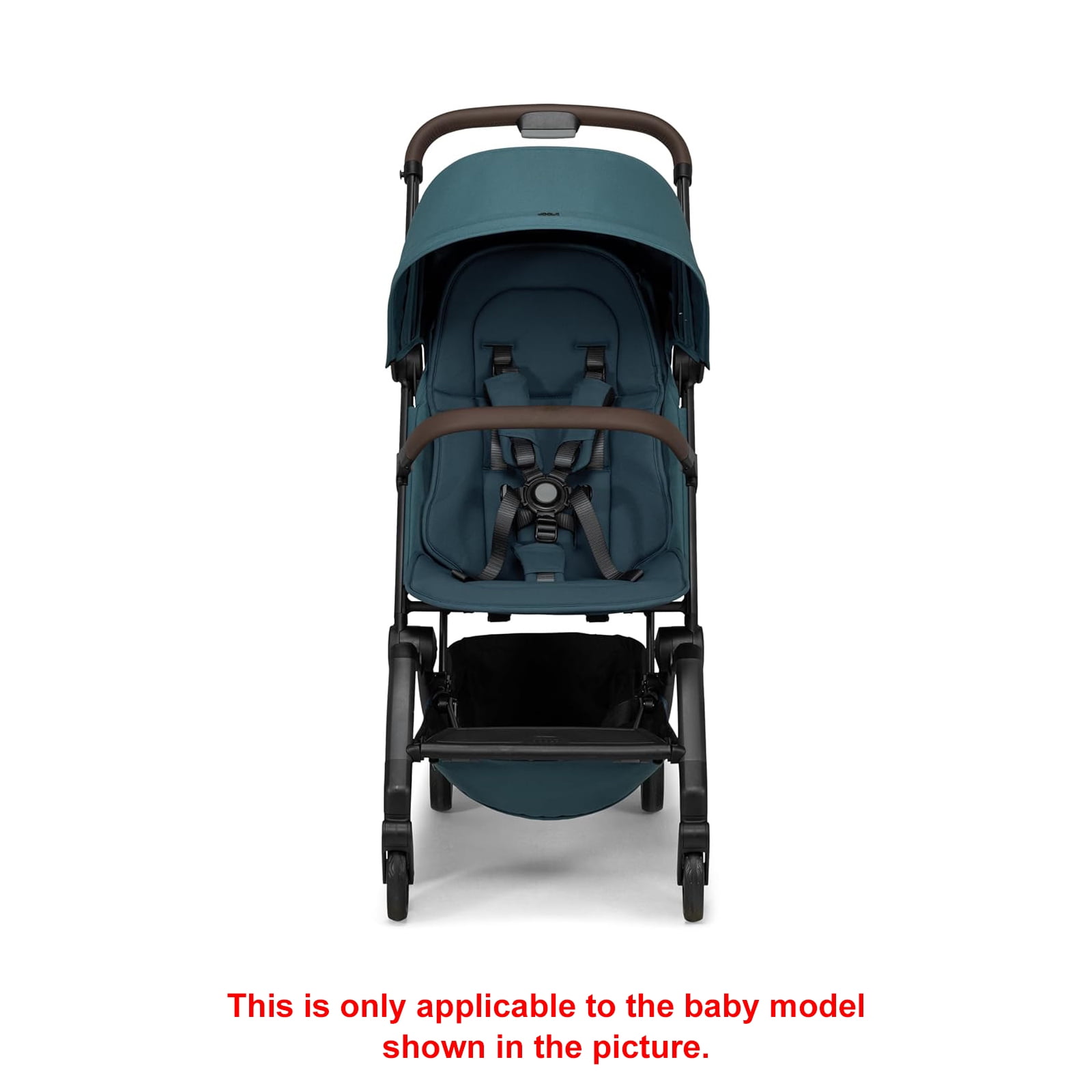 Infant Carriage Handlebar Comfortable Grip Strollers Attachment Slip Resistant Design Easy Care for AER+