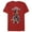 Red, variant on Men's Kingdom Hearts Coded Box Art Graphic Tee Light Blue 3X Large