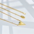 thumbnail image 2 of Simple Pendant Niche Design Necklace Electroplated 18K Gold Female, 2 of 2