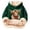 GN1, variant on Little Girls' Hoodies Sweatshirts Long Sleeved Printed Hooded Pullover Sweatshirt Tops Size 7-8T , Green