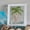 Palm Trees, variant on Sea Glass Art Kit, 2026 New Sea Glass Art Kits for Adults, Sea Glass Art Photo Frame, DIY Resin Beach Art Kit, Resin Beach Art Kit for Home Decoration, Sea Glass Decor Arts Kits (Flamingo)