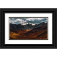 thumbnail image 1 of Zhang, Jenny L 32x20 Black Ornate Wood Framed with Double Matting Museum Art Print Titled - Autumn in Tombstone Mountain, 1 of 4