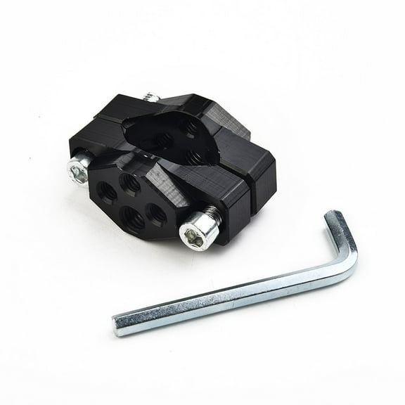 17-32mm Motorcycle Handlebar Bumper Mount Bracket Clamp Aluminum Alloy For LED Spotlight Fog Turn Signal Lights