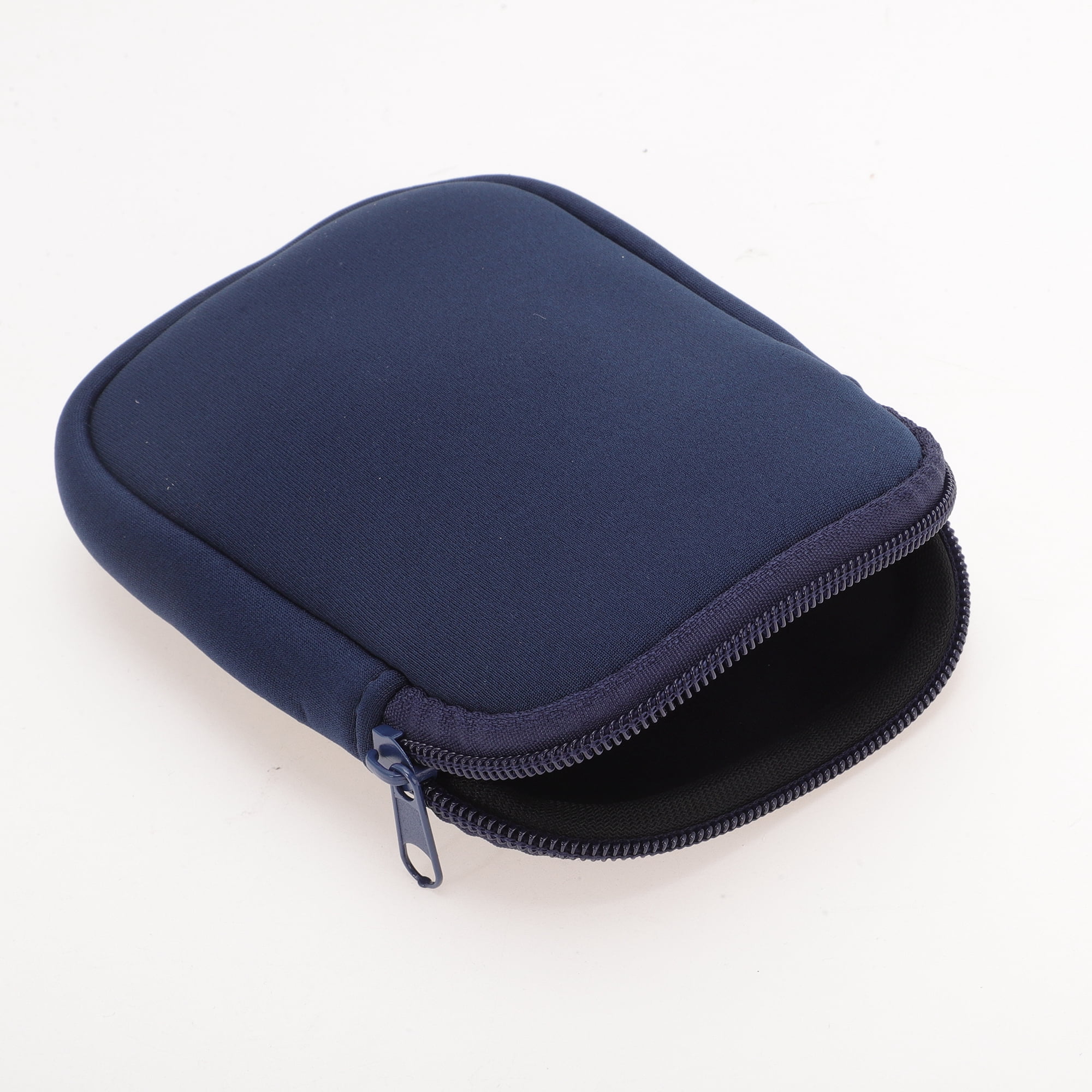 Unique Bargains 1Pc Durable Water Bottle Pouch with Single Pocket Navy Blue