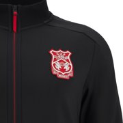 Men's Macron Black Wrexham Anthem Full-Zip Jacket