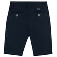 thumbnail image 2 of Buyless Fashion Boys Shorts Pants Flat Front Cotton Casual Straight Cut - 18S1624-S-NVY-5, 2 of 7