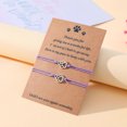 thumbnail image 1 of Fiudx Pulseras Conmemorativas para Mascotas, Set de Regalo de Nailon Tejido a Mano, Diseño Conmemorativo con Huella de Garra, Tamaño Retráctil y Ajustable, Recuerdo Diario, Homenaje a Los Amantes de, 1 of 6