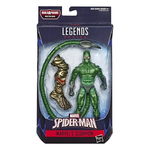 Marvel Spider-Man Série Legends - Figurine Marvel's Scorpion de 15 cm