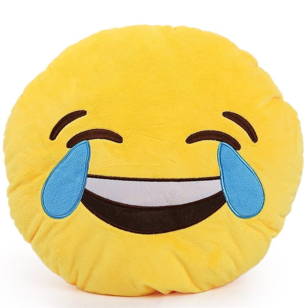 Smiling Emoji Pillow