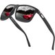 thumbnail image 1 of Perfectmiaoxuan Polarized sunglasses for men/women; Vintage/classic/elegant light frame; HD pilot lenses; Golf/driving/fishing/travel Eyewear, 1 of 5