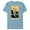 Ocean Blue, variant on Tarot Arcana Moon Knight as the Moon Card - Short Sleeve Blended T-Shirt for Adults - Customized-Yellow
