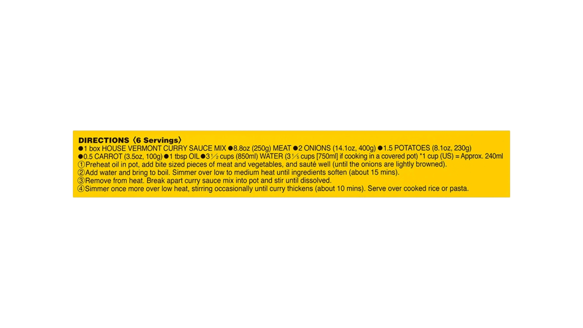 (2 pack) House Foods Vermont Curry, Mild, 4.05 oz Boxes
