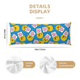 thumbnail image 3 of Fotbe Lovely Duck Funda para Almohada Corporal con Diseño, Funda de Microfibra Ultrasuave de 20x54 Pulgadas, Ropa de Cama Elegante, 3 of 7