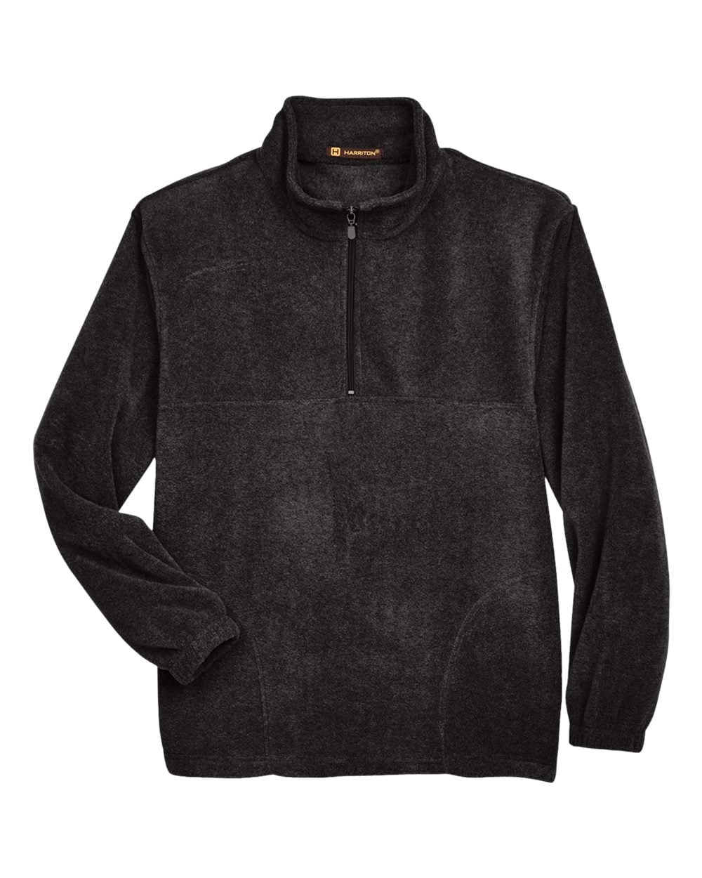 Van Heusen Mens Spiced Currant Never Tuck Quarter-Zip Pullover