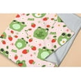 thumbnail image 6 of Frog Strawberry Blanket Gifts for Frog Strawberry Lover 40 x 50 Inch for Kid,Frog Strawberry Fannel Fleece Throw Blanket Super Soft Throws Blanket for Bed Couch Sofa, 6 of 6
