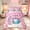 White Pink 01, variant on Feelyou Sport Baseball Glove King Bedding for Kids, Blue Drip Ice Cream King Bed in a Bag, Blue Reversible, 7pcs