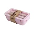 thumbnail image 1 of EastVita Bento Box For Office, Leak Proof Sealed Lunch Dinner Containers, Reusable Lunch Box With Compartments, Microwave Safe (Chopsticks And Spoon Included), 1 of 8