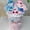 B3, variant on Stitch Plush Bouquet,Adorable Blue Cartoon Characters Stuffed Animal Flower Arrangement,Perfect Gift for Fans