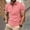 Pink, variant on WXLWZYWL Plus Size Mens Polo Shirts Short Sleeve Button Up Casual Stylish Polo Shirts Summer Vacation Casual Shirts Loose Athletic Pullover Tees
