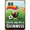 thumbnail image 1 of Placa Metal Vintage Guinness Pintura Hierro Rectangular Del Pared 20x30cm, 1 of 9