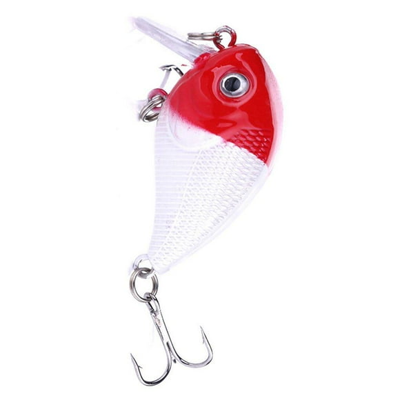 1pcs/10pcs 4.5cm Artificial Little Fat Rock Bait Plastic Rock Bait Colorful Mini Fishing Lures Plastic Crankbaits