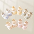 thumbnail image 4 of Liyamei Infant Boys Girls Socks Toddler Breathable Floral Mesh The Floor Socks Barefoot Socks Non Slip Shoes Infant Sneakers Size 12-18 Months, 4 of 4