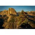 thumbnail image 2 of Jones, Adam 32x23 Black Ornate Wood Framed with Double Matting Museum Art Print Titled - View of Half Dome from Glacier Point at sunset-Yosemite National Park-California, 2 of 4
