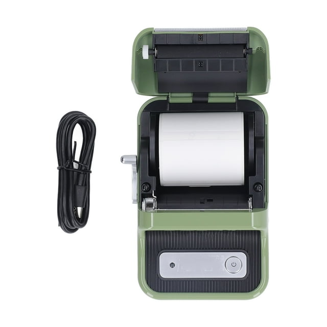 Impresora térmica inalámbrica de etiquetas B21 con Bluetooth 4.0 y control por aplicación para oficinas y supermercados, 5 V, 1 A