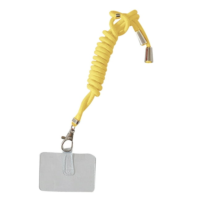Bearachild Cuerdas colgantes de nylon para teléfono móvil con tarjeta Cordones de cuello desmontables Collar cruzado anti-perdida Cordones Correa Type3 NO3