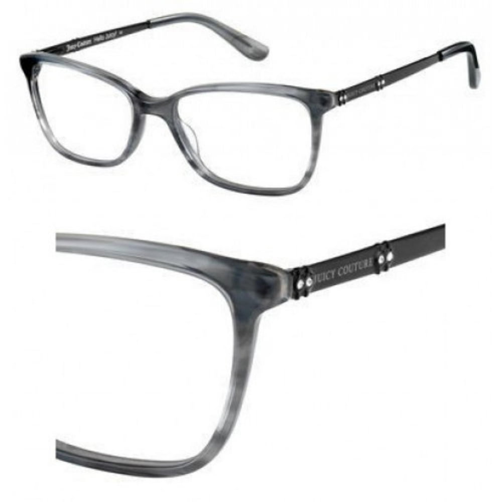 Juicy Couture JC Ju171 Eyeglasses 07C5 Black Crystal - Walmart.com ...