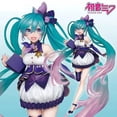 thumbnail image 2 of Figura DE ACCIÓN DE Hatsune Miku para niños, decoración de figuras de Anime Kawaii, modelo de escritorio coleccionable, regalos de cumpleaños, 20CM Gong Bohan LED, 2 of 2