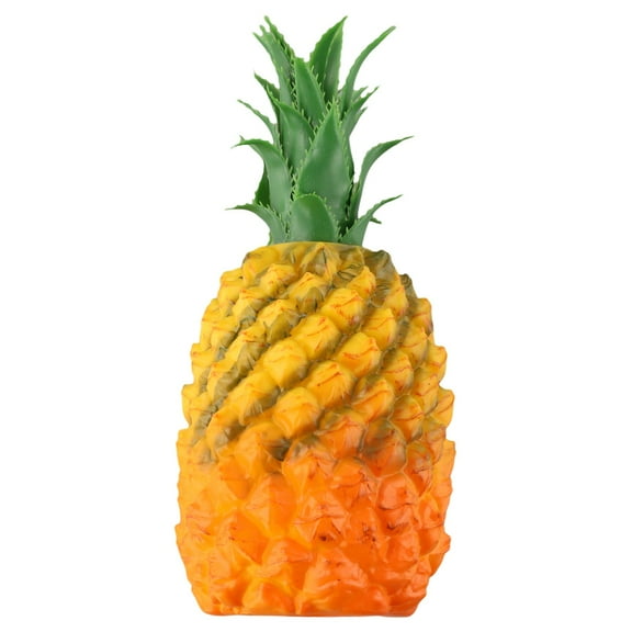 Large Yellow Pineapple Tropical Fruits Decorative Artificial Imitation Fake Decorations Display Decor DIY Craft