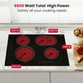 thumbnail image 3 of Gasland Chef 30" Built-in Electric Cooktop,4 Burners Ceramic Glass Ceramic Stove Top,240V, 3 of 8