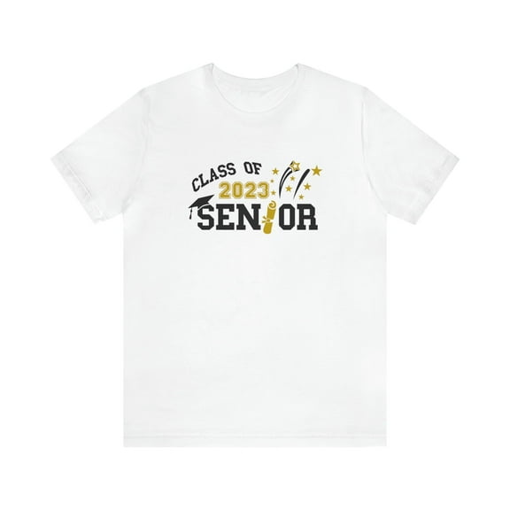 Class of 2023, Graduation Gift, Senior Graduation T-Shirt, Class of 2023 College T-Shirt, Unisex Jersey Short Sleeve Tee