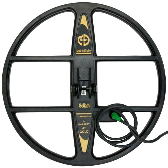 Mars Goliath 15inch DD Waterproof Search Coil for Garrett AT Gold Metal Detector