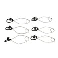 thumbnail image 2 of 6 piezas de clips para almohadillas de flauta, instrumentos de viento, abrazaderas de reparación de clarinete, accesorios para instrumentos musicales,, 2 of 8