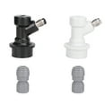thumbnail image 4 of Gupbes 2Pcs Home Ball Lock Keg Connector Beer Keg Disconnect Set + 8mm-1/4in FFL Quick Push-Fit Connector, 4 of 8