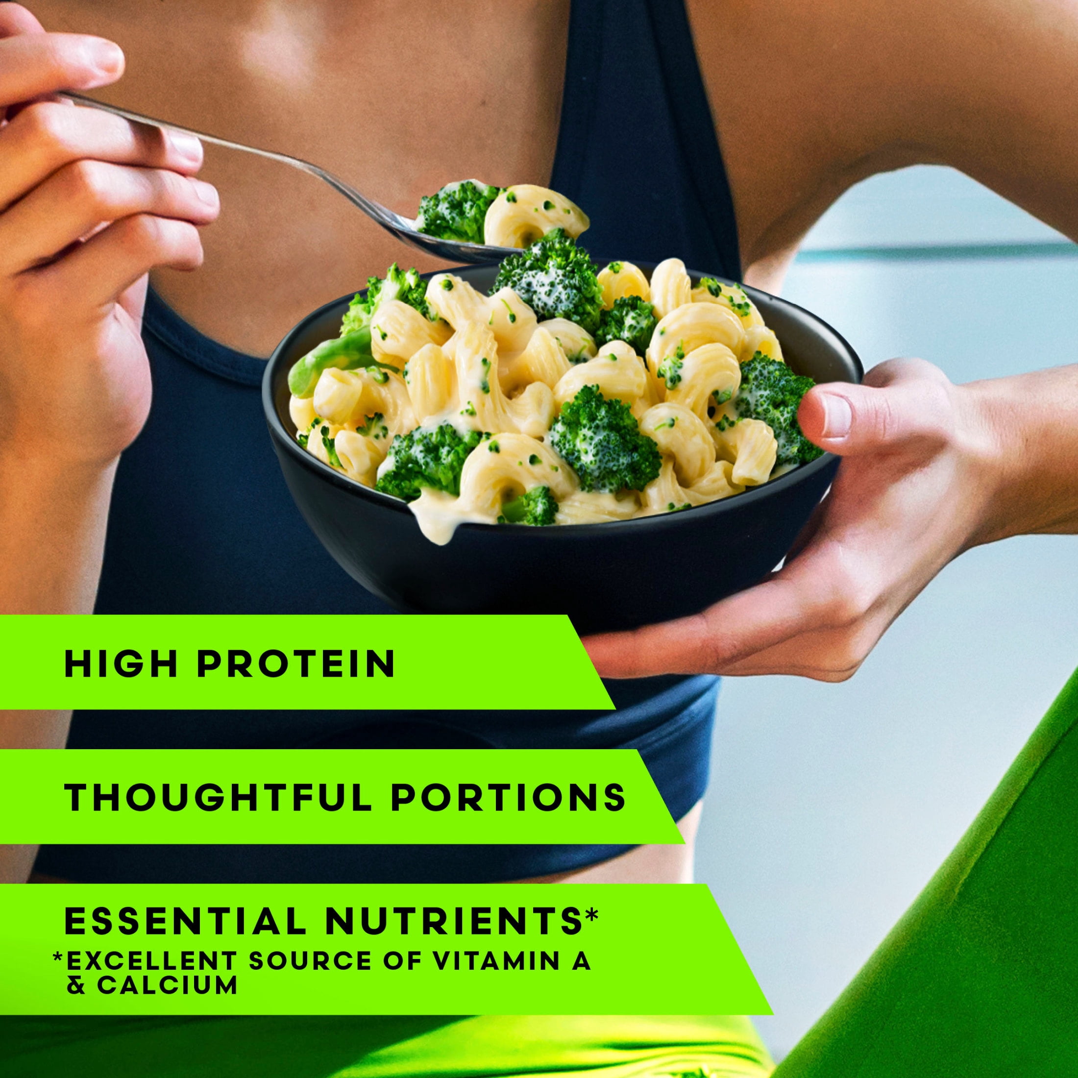 Vital Pursuit White Cheddar Mac & Cheese Broccoli Bowl, High Protein GLP-1 Friendly Frozen Meal, Protein Pasta, 9.5 oz (Frozen)