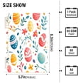 thumbnail image 2 of FORMRS 1-Subject Spiral Notebook 8" x 5" College Ruled 60 Refillable Sheet A5 Hard Cover, Cute Easter Eggs, 2 of 7