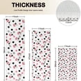 thumbnail image 4 of White Cow Dot Pattern Kitchen Rugs Sets Of 3,Kitchen Runner Rugs Non Skid Washable,Decorative Kitchen Floor Mats for Kitchen,Sink,Laundry,17"x30"+ 17"x47" + 17"x59", 4 of 6