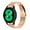 Rose Gold, variant on FIEWESEY Band Compatible with Samsung Galaxy Watch 6/4 Classic 47mm 43mm/42mm 46mm,Watch 6/5/4 40mm 44mm,Watch 5 Pro 45mm, 20mm Stainless Steel Metal Bands Replacement Watch Strap(Black)