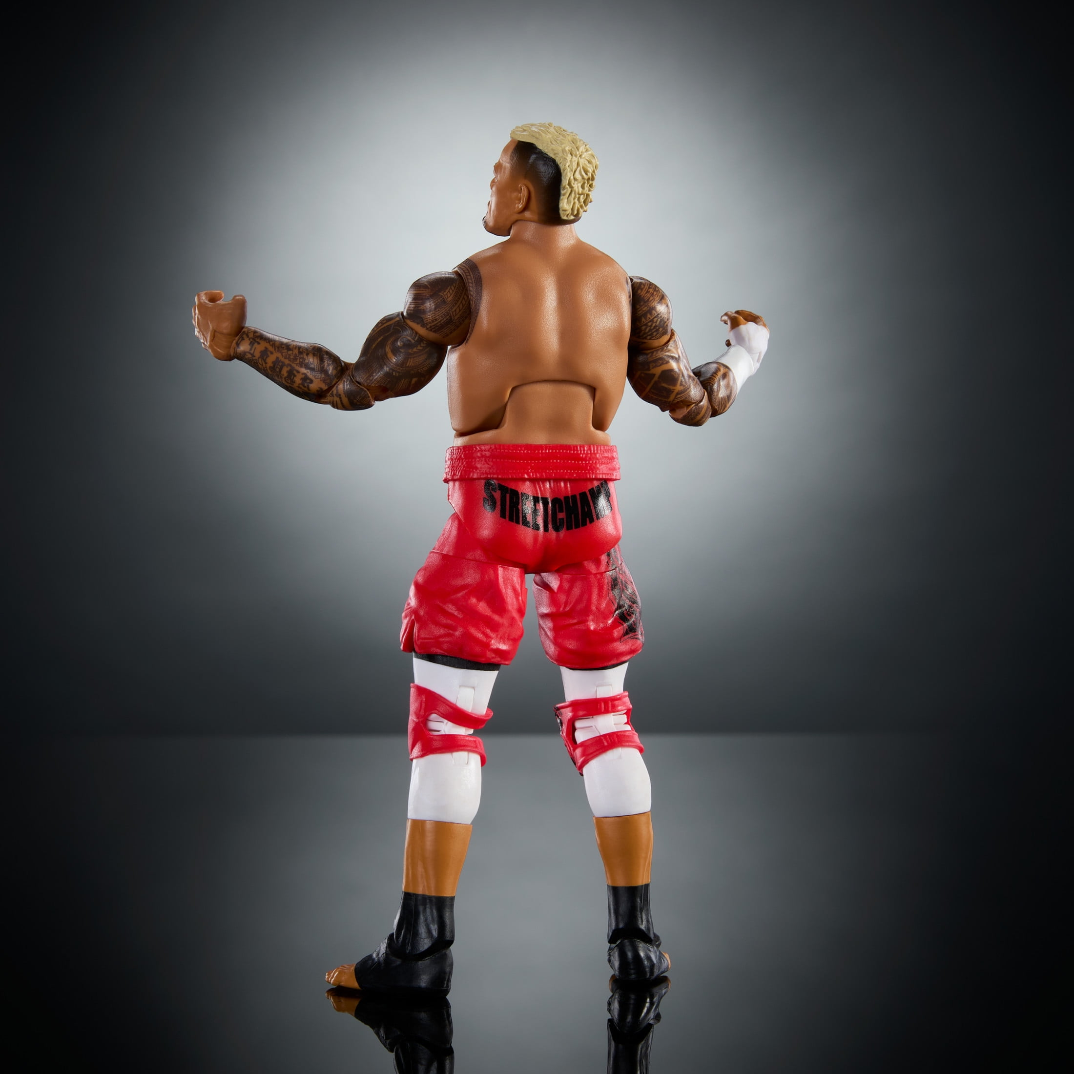 WWE Elite Solo Sikoa Action Figure, 6-inch Collectible Superstar with Articulation & Accessories