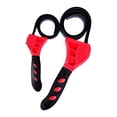 thumbnail image 1 of Adjustable strap wrench set, versatile use, for plumbing and automotive industry, 2 pieces, 1 of 5