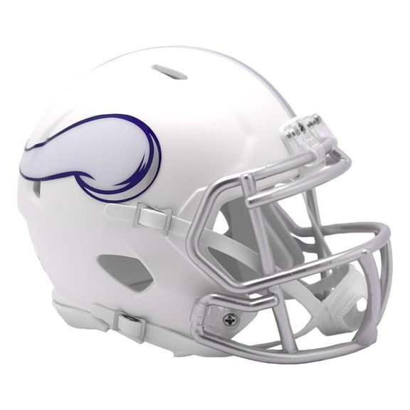 Minnesota 2024 Speed Mini Football Helmet - White - Collectible - Unisex - Mini Helmet - Sports/Football