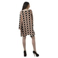 thumbnail image 6 of Moomaya Printed Long Sleeve Cocktail Dress Christmas Outfits Short Holiday Dress, 6 of 6